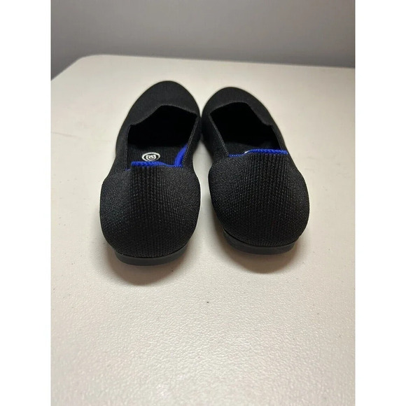 Rothy's women's black loafers slip on shoes size 7 EXCELLENT COND. - Picture 5 of 8